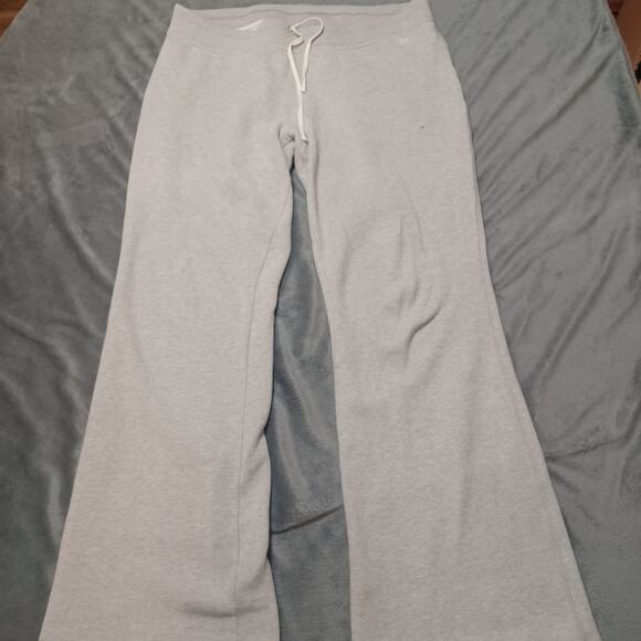 Polo Ralph Lauren Pants Womens Large Grey Sweats Comfort Stretch Embroidered Y2K - Picture 1 of 16